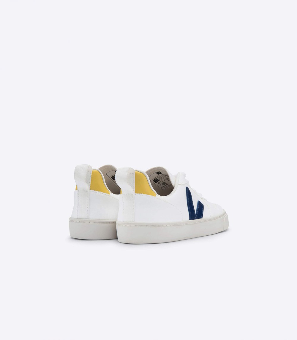 Veja Sneakers Barn - V-10 Cwl - Vita - 478591-OBQ